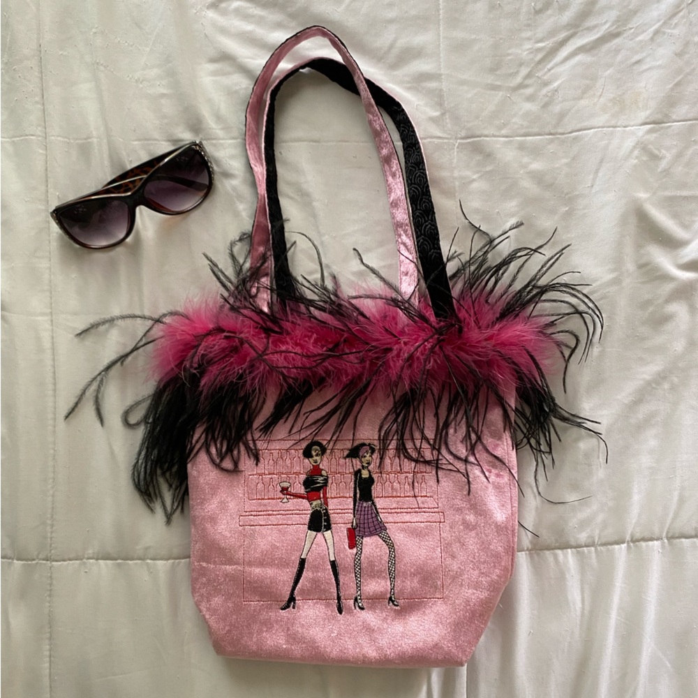 Deadstock Y2K Fashion Pink Brat Purse Handbag